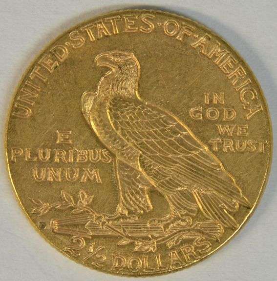 Lustrous Choice BU 1925-D US $2.50 Indian Gold Piece