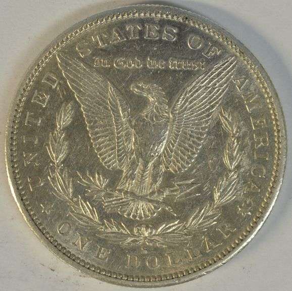 Flashy lustrous 1887-S Morgan Silver Dollar. Better date