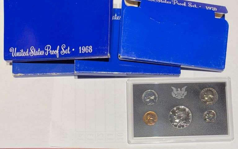 1968-1971 US Proof Sets