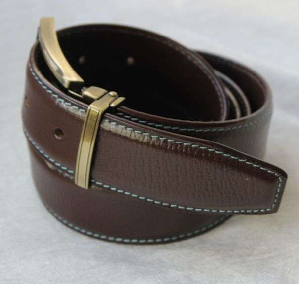 Classy Fine Quality Leather Belt, Made In Italy