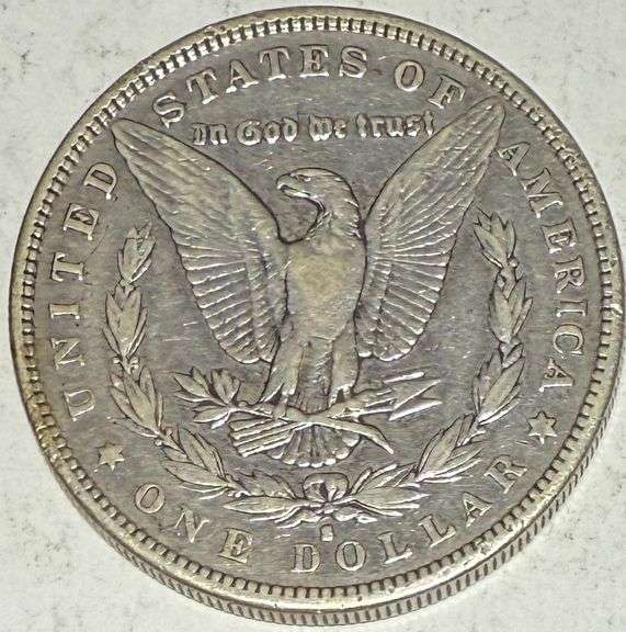 1882 S Clogged S Morgan Dollar