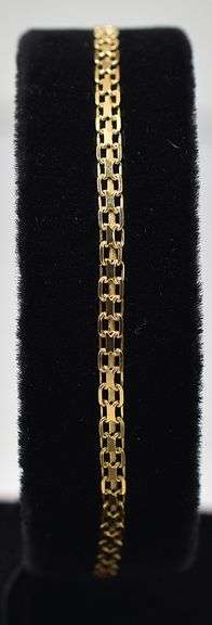 Marvelous Mesh Bracelet in 14K Yellow Gold