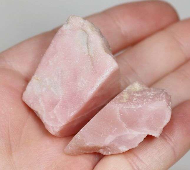 Gorgeous 173ct soft pink Opal pair