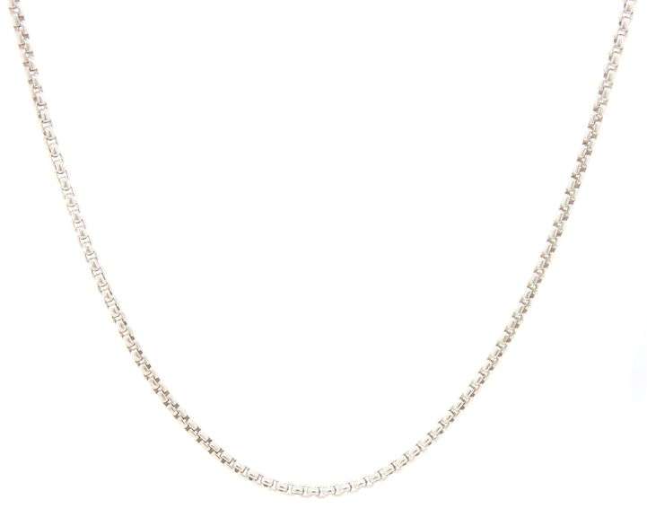 David Yurman 1.7mm box chain necklace