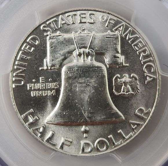 1954-D Franklin Half Dollar, PCGS MS64