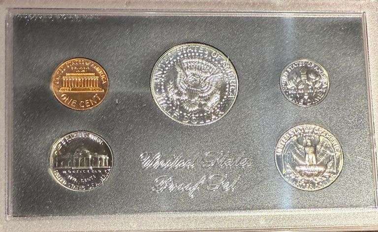8 1970-2 1983  US Proof Sets