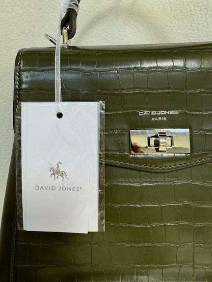 Stylish Green Color Designer Bag By David Jones-Paris