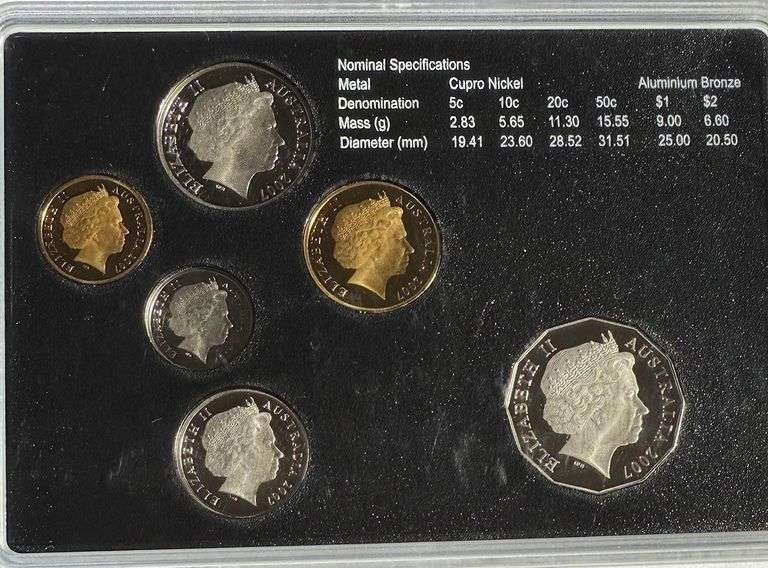 2007 Australia Year of the Lifesaver Proof Set