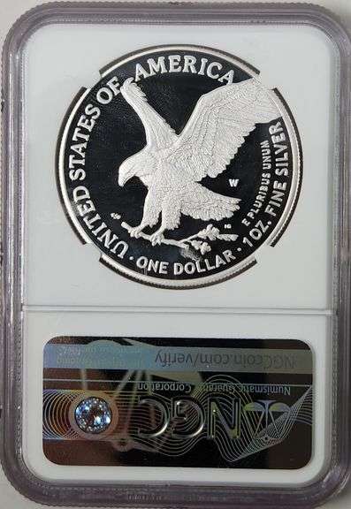2023-W Silver Eagle Dollar NGC PF70 Ultra Cameo
