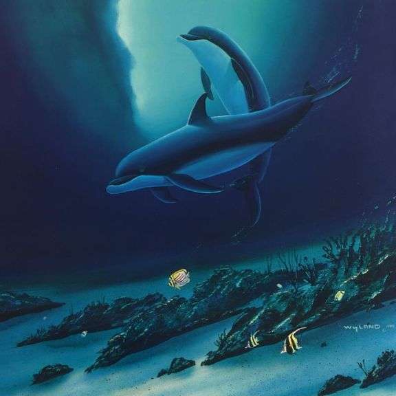Ocean Children by Wyland,