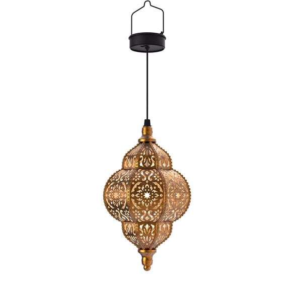 Caribbean Waterproof Hanging Solar Lantern