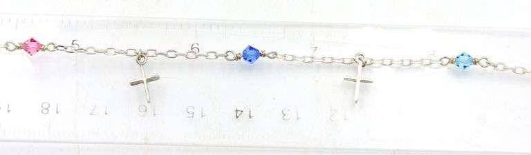 Group lot of 14 Vintage 925 sterling silver bracelets
