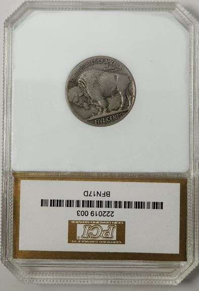 1917-D Buffalo Nickle FN15, PCI