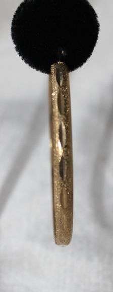 Stylish Golden Color Hoop Earrings