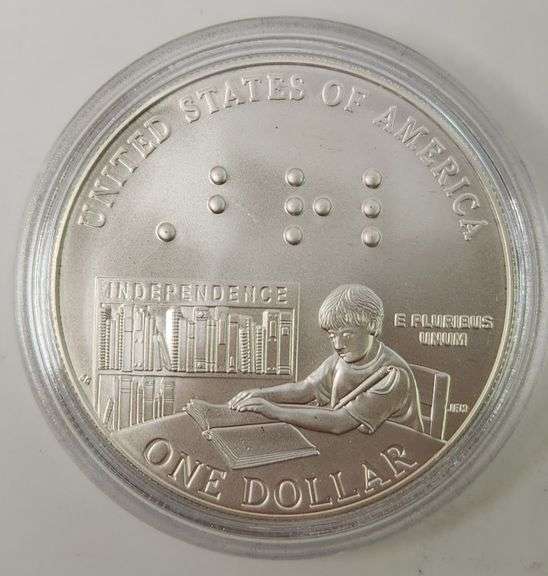 2009-P $1 Louis Braille Bicentennial MS