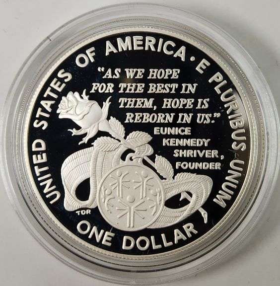 1995-P $1 Special Olympics World Games PR DCAM