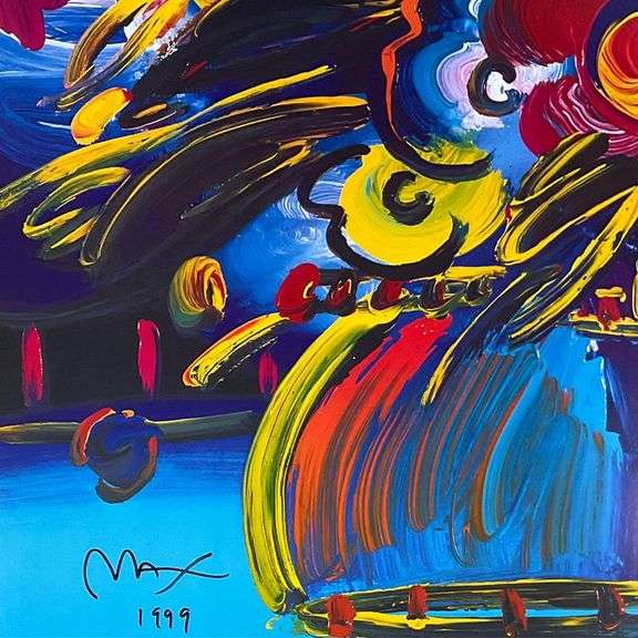 Flowers by Peter Max