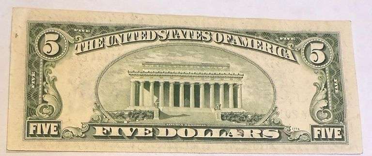 Unc 1934 D Series Star Silver Certificate