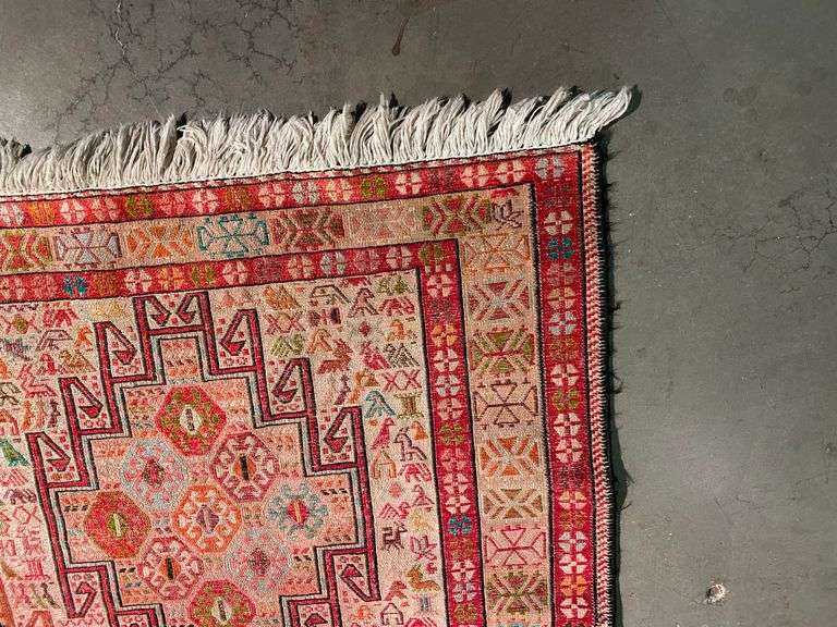 Fine Silk Hand Knotted Klim 4x6.9