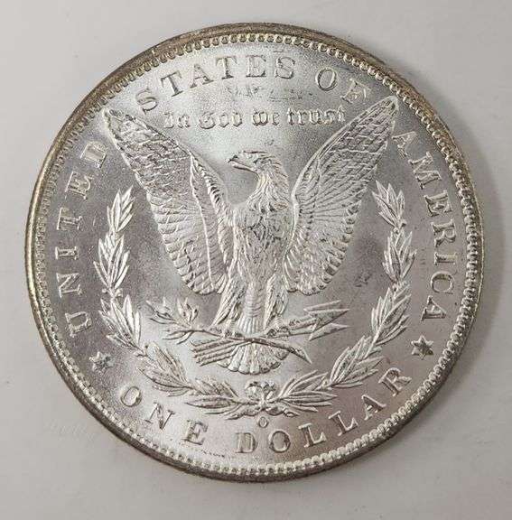 1898-O Morgan Silver Dollar, UNC