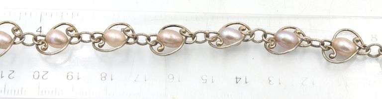 Group lot of 6 Vintage 925 sterling silver bracelets