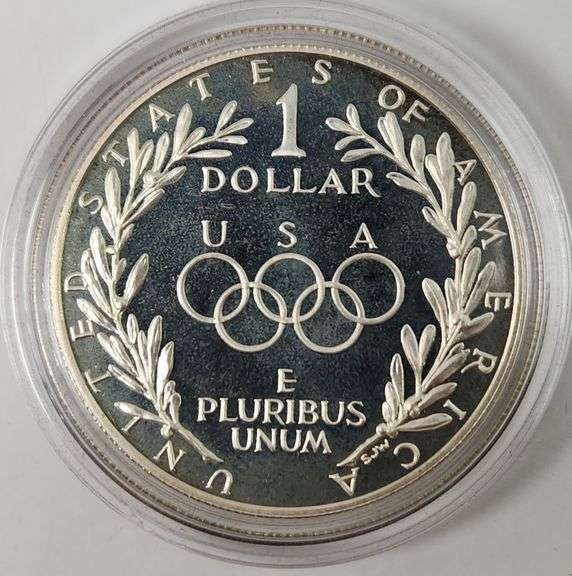 1988-S $1 Seoul Olympiad PR DCAM