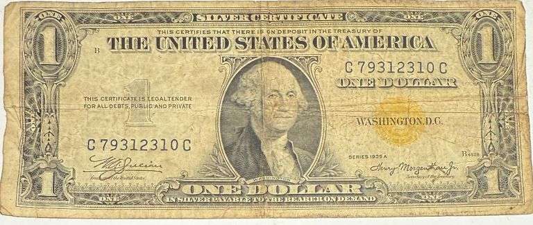 $1 North Africa Emergency Issue Silver Certificate