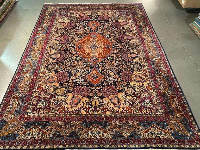 Exquisite Persian Kashmar Masterpiece 8x11