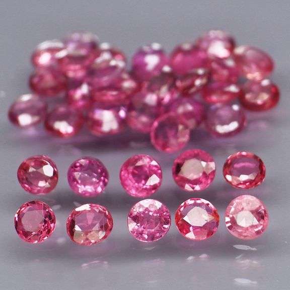 Superb 3.77ct violet red Ruby set -Heated only!!!