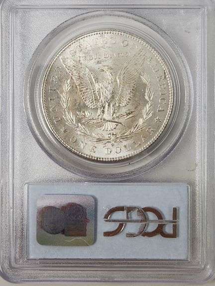 1882-S Morgan Silver Dollar, MS63 PCGS