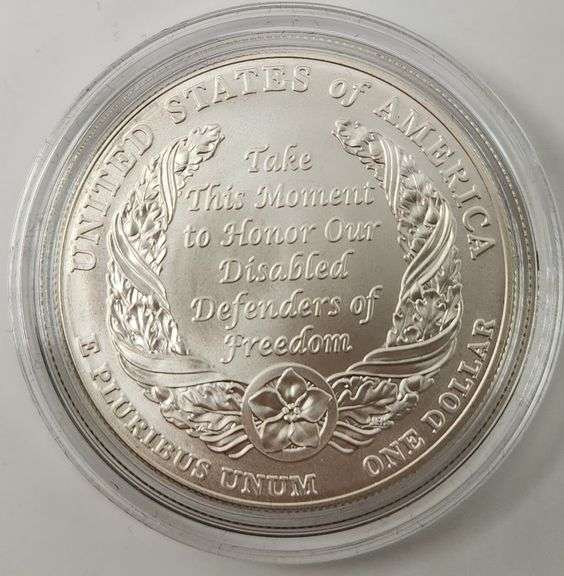 2010-W $1 American Veterans Disabled for Life MS