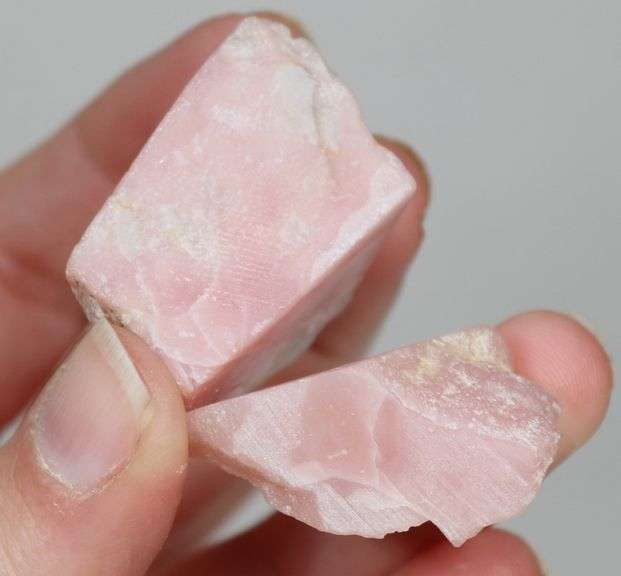 Gorgeous 173ct soft pink Opal pair