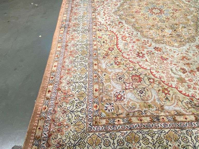 Authentic Persian Silk Qum Masterpc 3.6x5