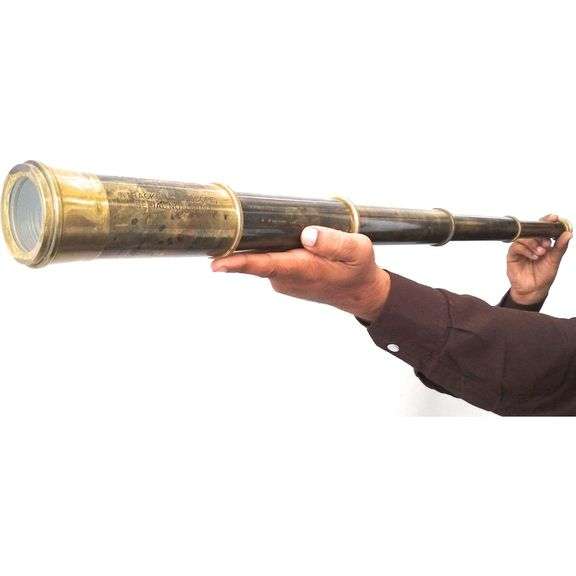 1818 East India Company Brass Spyglass
