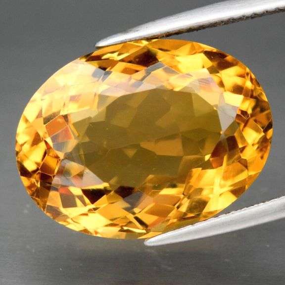Amazing 16.06ct VS golden orange untreated Citrine