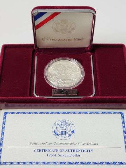 1999-P $1 Dolley Madison PR DCAM