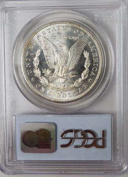1881-S Morgan Silver Dollar, MS63 PCGS