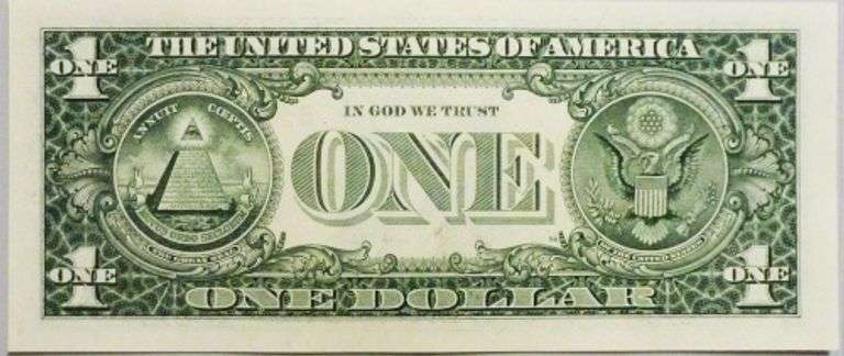 Superb Crisp 2003A $1 Note Atlanta Fancy Radar Serial Number 58111185!