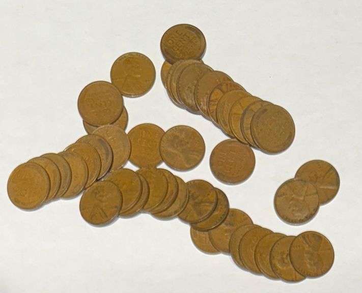 Roll of 40 Sharper 1931 Lincoln Cents