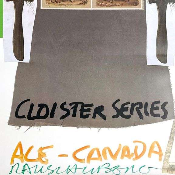 Cloister Series by Rauschenberg (1925-2008)