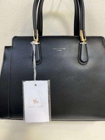 New Black Color Designer Bag by David Jone, Paris
