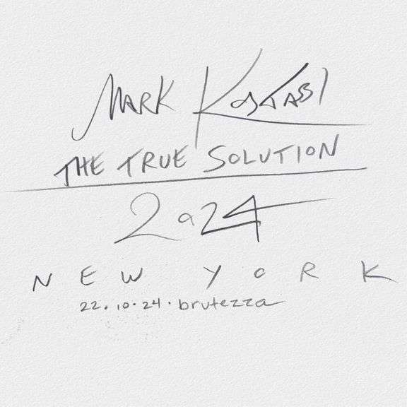 The True Solution - New York by Kostabi Original