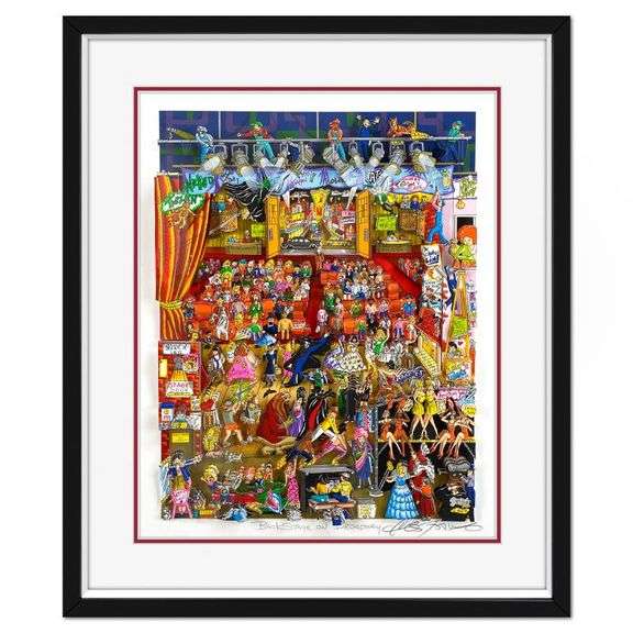 Backstage on Broadway by Fazzino, Charles