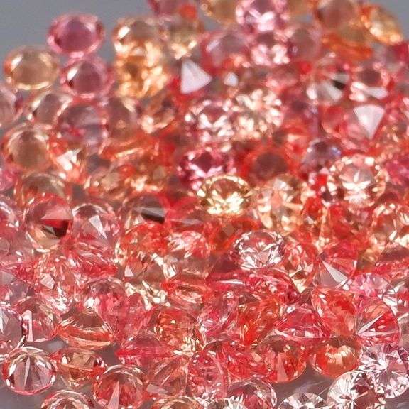 Exceptional 2.94ct diamond cut Songean Sapphire set