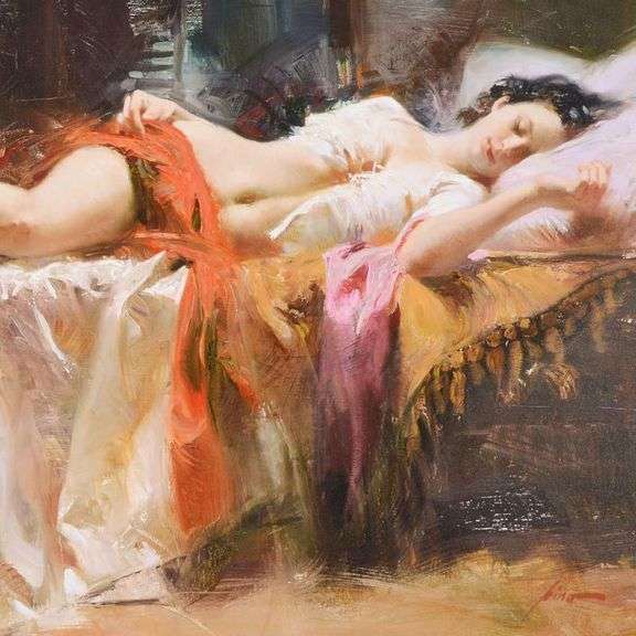 Restless Beauty by Pino (1939-2010)
