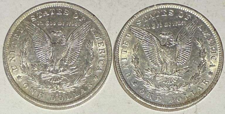 1883 O &1885 O Slider or Unc Morgans