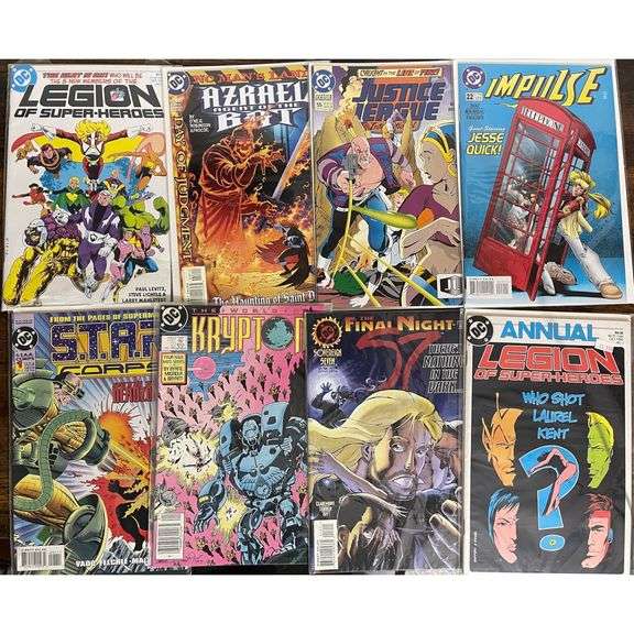 20 Superheroes Comic Books Collection