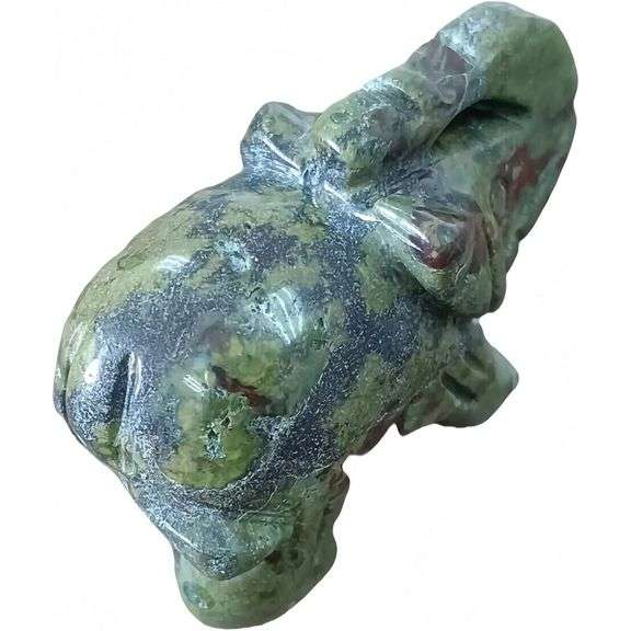 Dragon Blood Stone Elephant