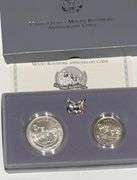 1991 Mount Rushmore 2 Coin Unc Set