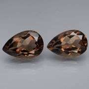 Fantastic 10.49ct set of gem grade Smoky Quartz